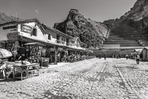 Town, with Inca ruins in background